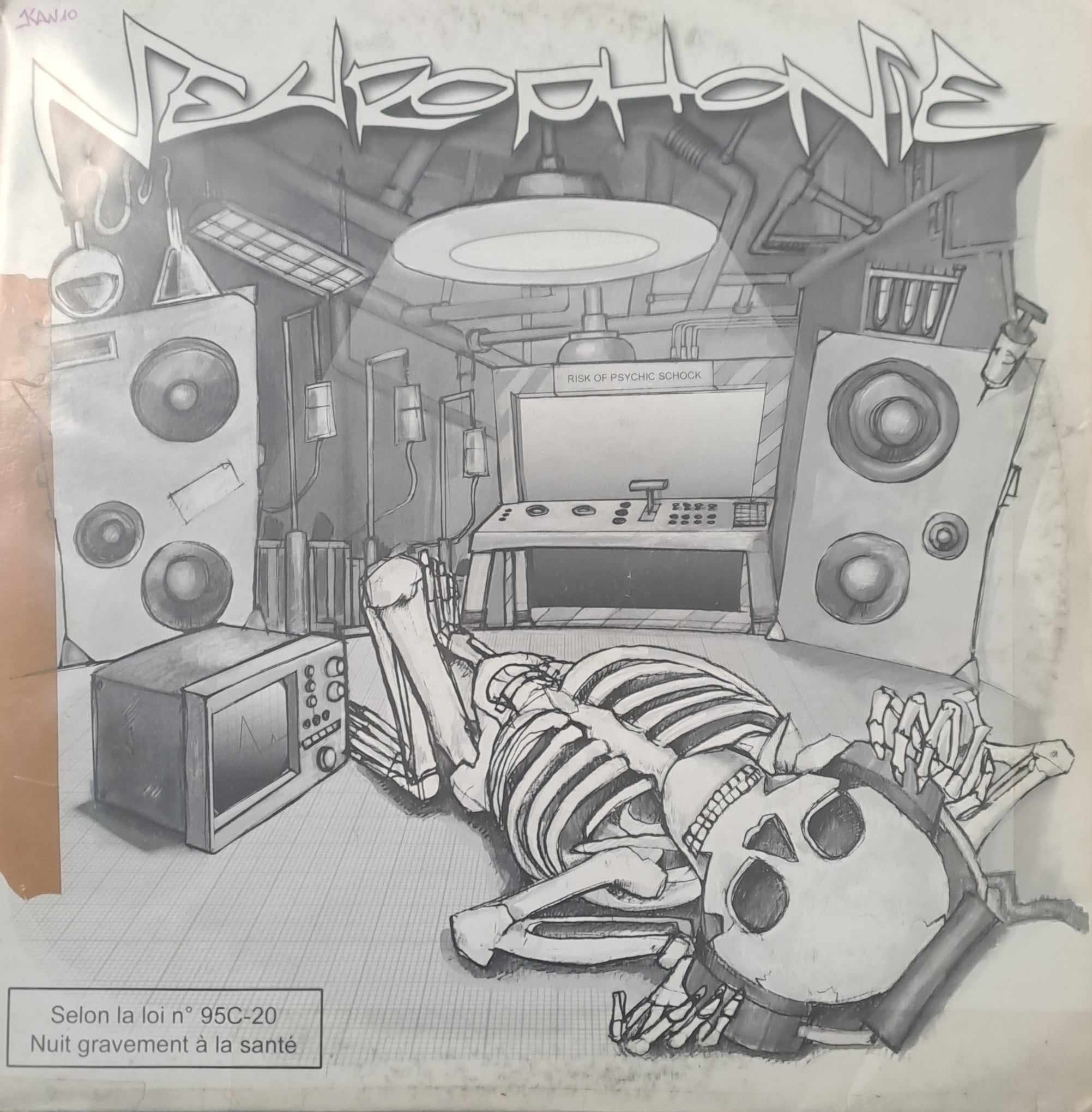 Dead End Records LP 01 (double album) - vinyle hardcore
